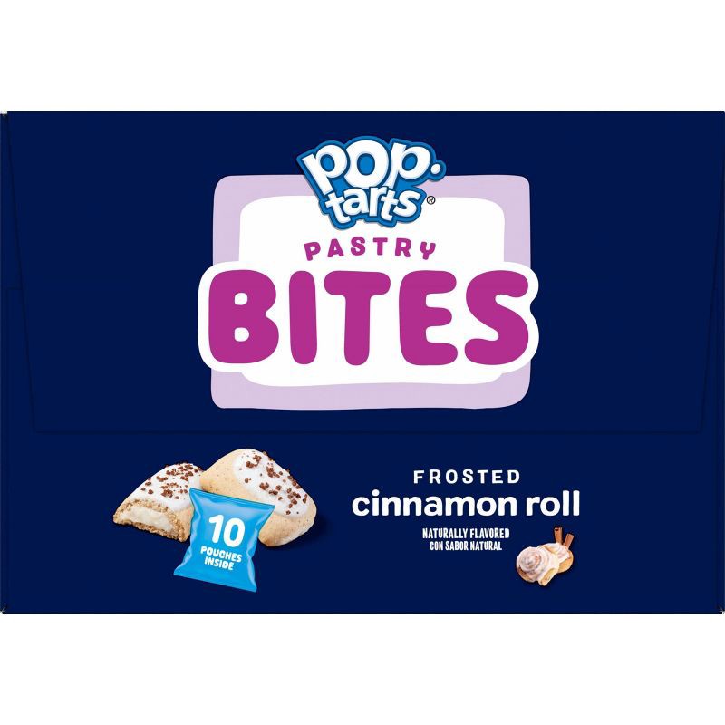 slide 9 of 10, Pop-Tarts Bites Frosted Cinnamon Roll - 10ct / 14.1oz, 10 ct, 14.1 oz