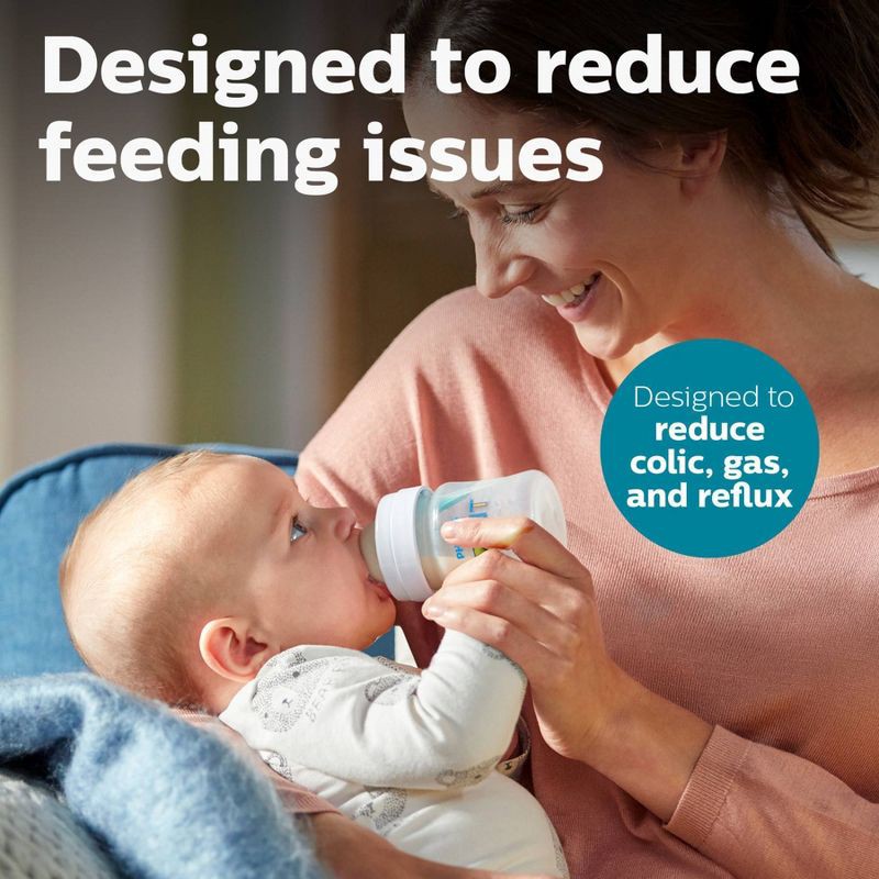 slide 6 of 7, Philips Avent Avent Philips Anti-Colic Baby Bottle with Air-Free Vent Newborn Gift Set - 18pc, 18 ct