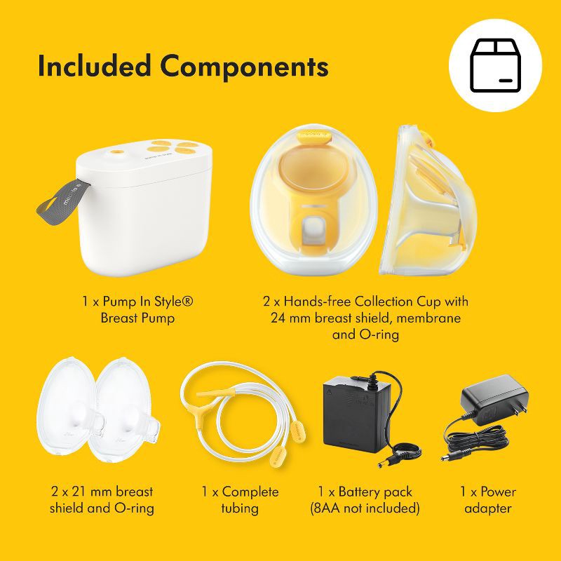slide 8 of 11, Medela Pump In Style Hands-free Double Electric Breast Pump, 1 ct