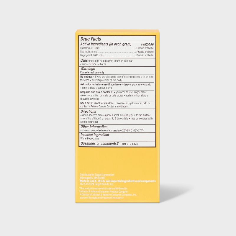 slide 4 of 4, Triple Antibiotic Ointment - 2oz - up&up™, 2 oz