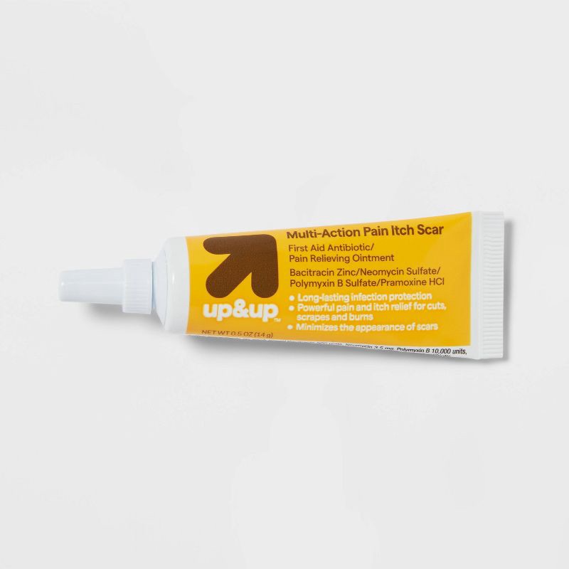 slide 3 of 4, Multi-Action Antibiotic First Aid Ointment - .5oz - up&up™, 0.5 oz