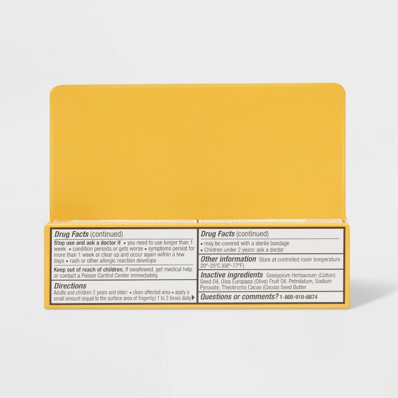 slide 4 of 4, Multi-Action Antibiotic First Aid Ointment - .5oz - up&up™, 0.5 oz