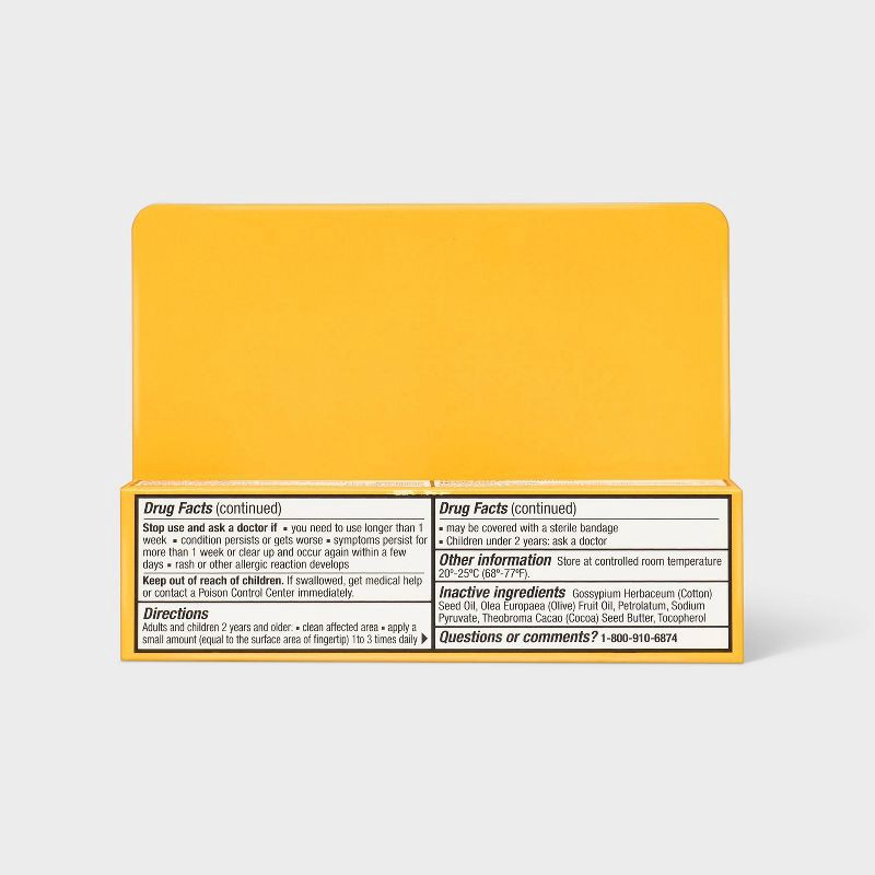 slide 5 of 5, Multi-Action Antibiotic First Aid Ointment - .5oz - up&up™, 0.5 oz