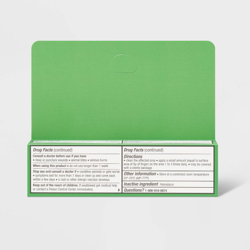 slide 4 of 4, Bacitracin Antibiotic First Aid Ointment - 0.5oz/14gms - up&up™, 0.5 oz