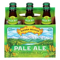 Sierra Nevada Pale Ale Craft Beer 6 Pack (12 fl oz Bottles)