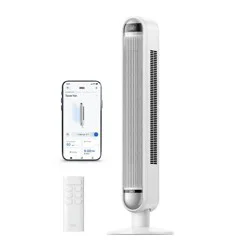 Dreo 42" Cruiser Pro T1 Oscillating Bladeless Remote Tower Fan White