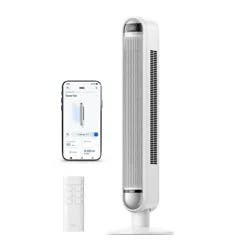 Dreo 42" Cruiser Pro T1 Oscillating Bladeless Remote Tower Fan White