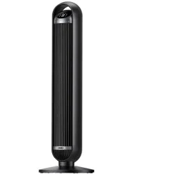 Dreo Nomad 36" Quiet Bladeless Oscillating Tower Fan Black/Silver