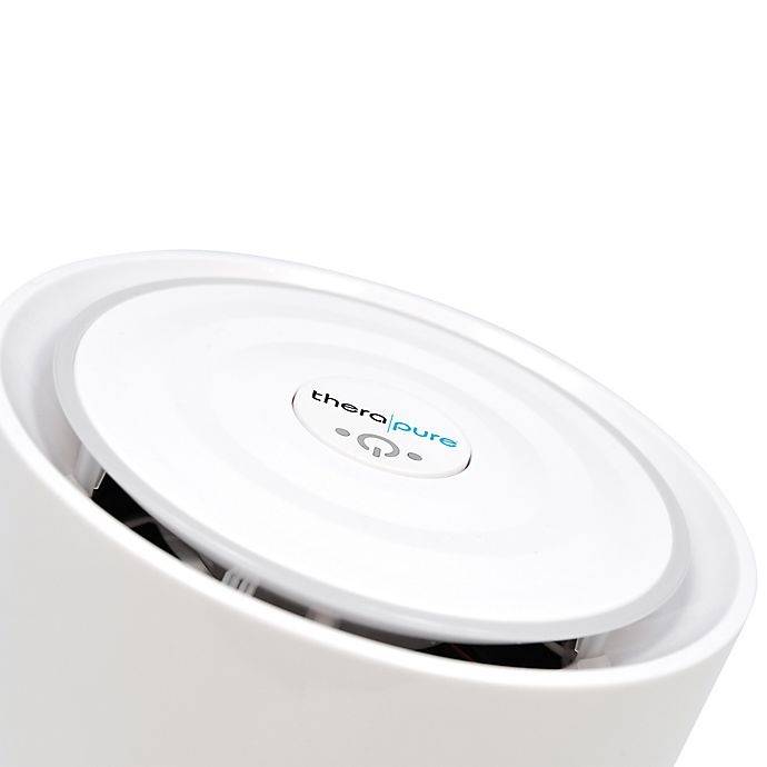 slide 3 of 5, Therapure 360 HEPA Compact Air Purifier - Grey, 1 ct