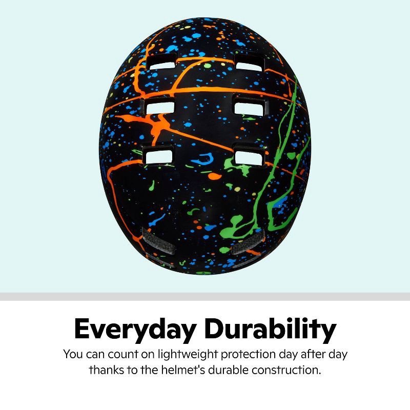 slide 10 of 15, Schwinn Next Gen Burst Youth Bike Helmet - Black, 1 ct