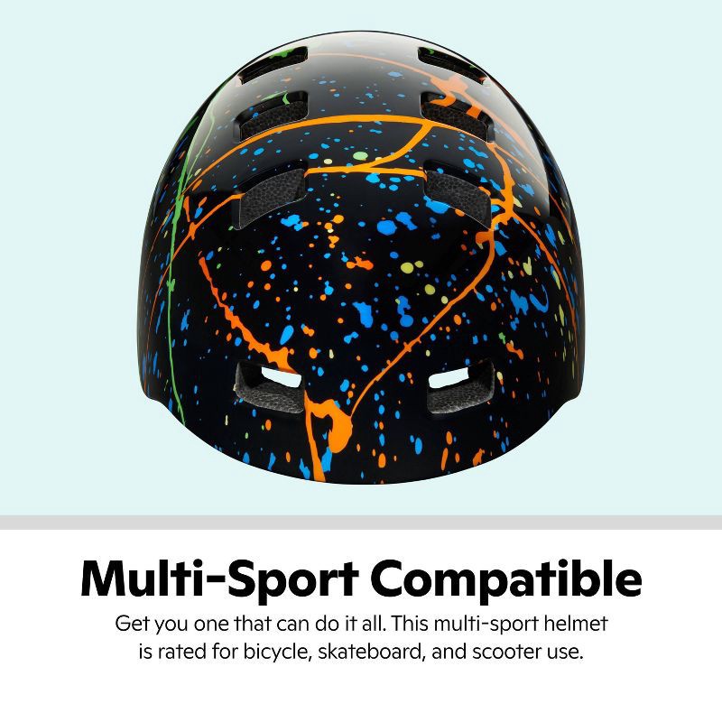 slide 13 of 15, Schwinn Next Gen Burst Youth Bike Helmet - Black, 1 ct