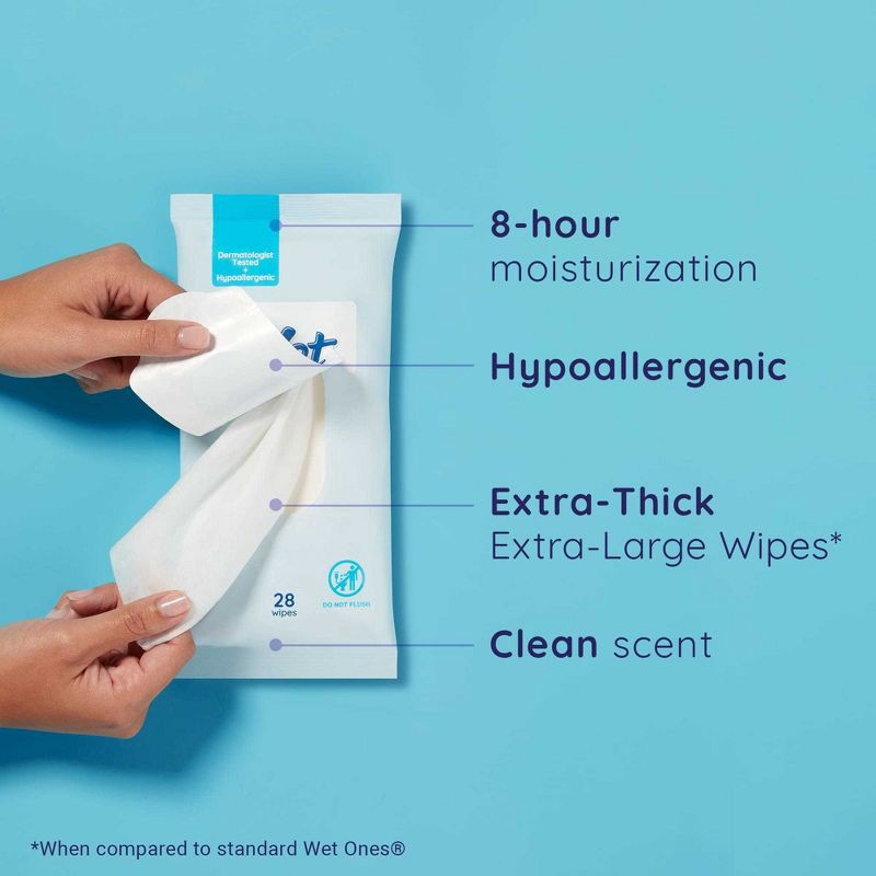 slide 6 of 7, Wet Ones Body Wipes Travel Pack - 28ct, 28 ct