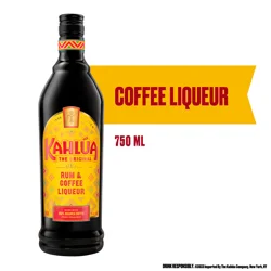 Kahlua Liqueur Kahlua Original Rum and Coffee Liqueur, 750 mL Bottle, 20% ABV