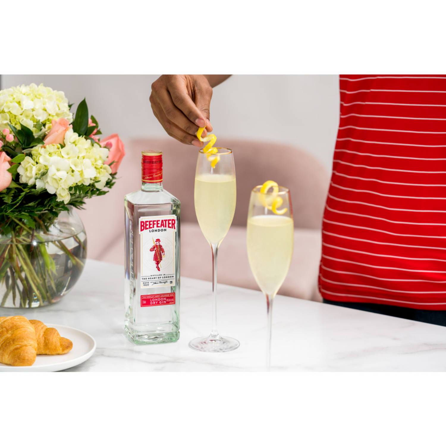 slide 7 of 8, Beefeater London Dry Gin 88 Proof 750mL Bottle, 750 ml