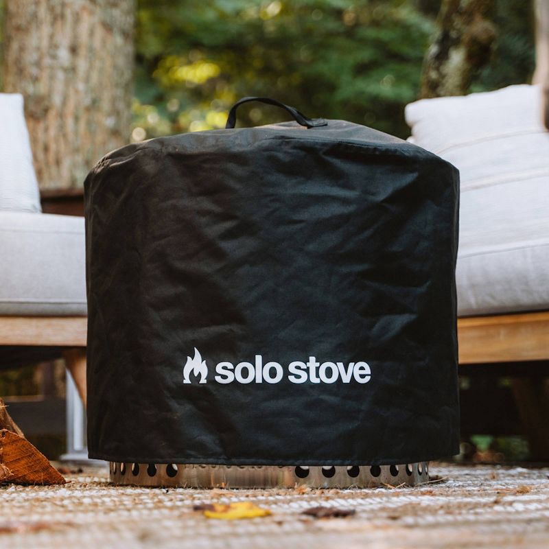 slide 3 of 5, Solo Stove Bonfire 2.0 Outdoor Fire Pit Shelter: Weather-Resistant, PVC-Coated Polyester, Aluminum Reinforced, 1 ct