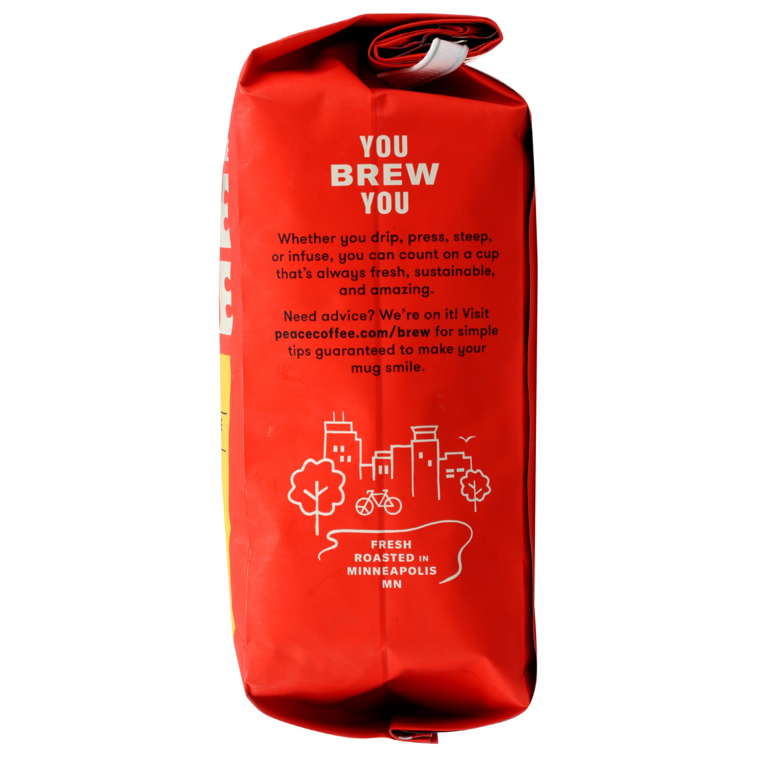 slide 3 of 4, Peace Coffee Organic Fair Trade Twin Cities Blend Dark Roast Whole Bean Coffee- 12 oz, 12 oz