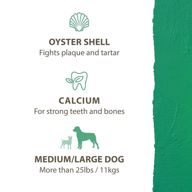 slide 6 of 8, Caledon Farms Plaque Busters All Ages Dental and Hard Fresh Dog Treat Chews with Sweet Potato Flavor - 7oz, 7 oz