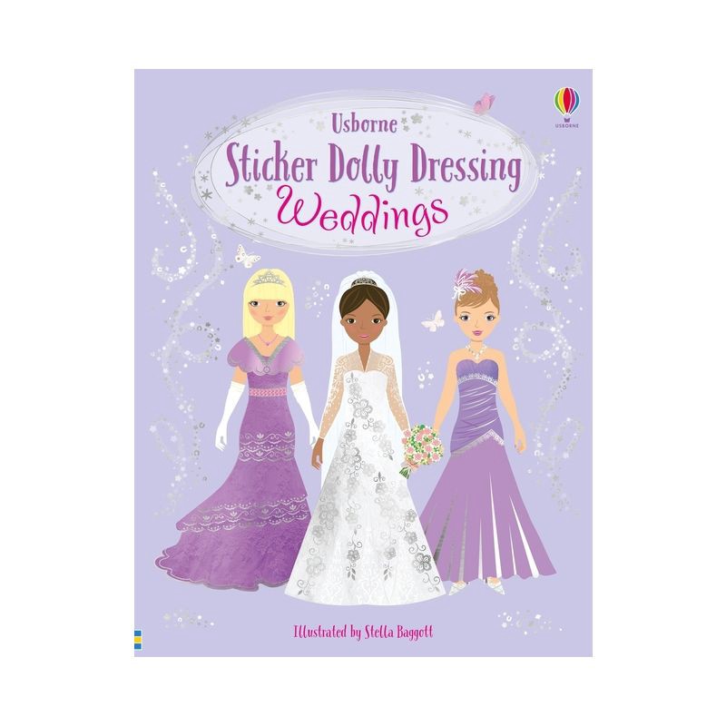 slide 1 of 1, Usborne Books Sticker Dolly Dressing Weddings - by Fiona Watt (Paperback), 1 ct