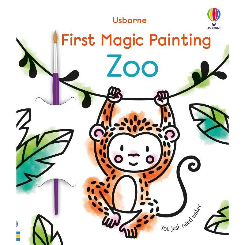 slide 1 of 1, Harper Collins First Magic Painting Zoo - by Abigail Wheatley (Paperback), 1 ct