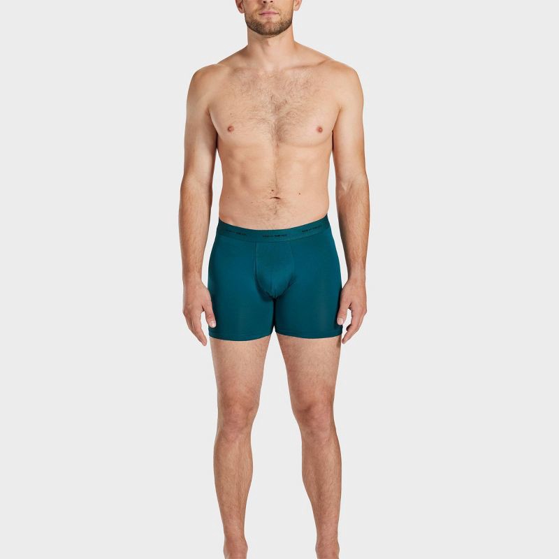 slide 3 of 10, Pair of Thieves Men's Quick Dry Boxer Briefs 3pk - Green S: Mid Rise, Knit, Small Size, 3 ct