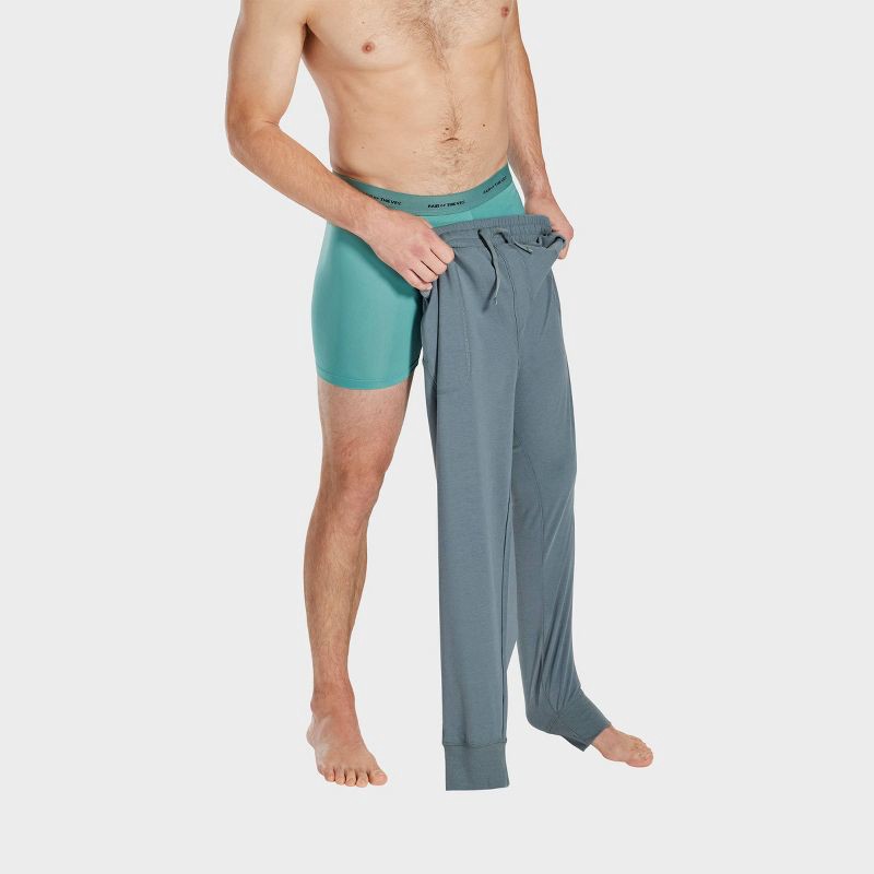 slide 10 of 10, Pair of Thieves Men's Quick Dry Boxer Briefs 3pk - Green L: Mid Rise, Knit, Elastic Waistband, 3 ct