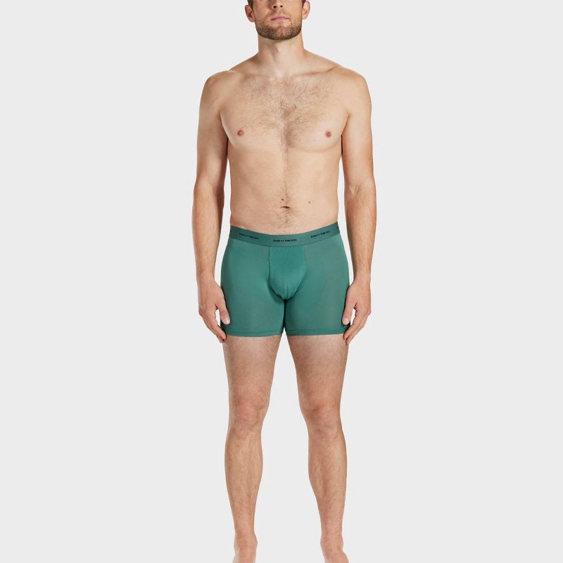 slide 6 of 10, Pair of Thieves Men's Quick Dry Boxer Briefs 3pk - Green XL: Polyester Spandex Mid Rise Knit, 3 ct