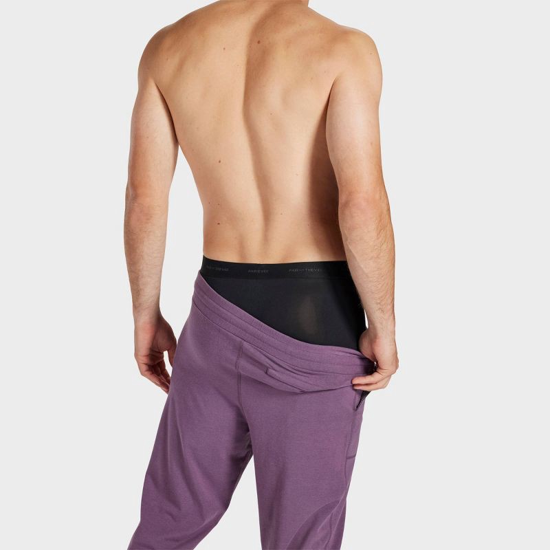 slide 6 of 6, Pair of Thieves Men's Quick Dry Boxer Briefs 3pk - Black M: Mid Rise, Knit Fabric, Machine Washable, Medium Size, 3 ct