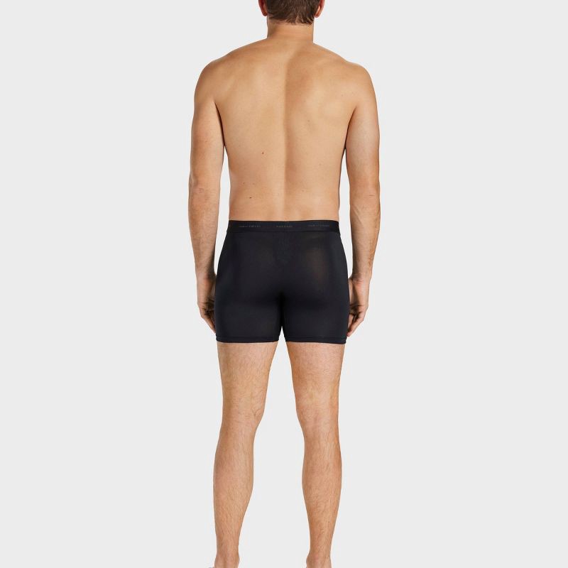 slide 5 of 6, Pair of Thieves Men's Quick Dry Boxer Briefs 3pk - Black XL: Mid Rise, Full Waistband Elastic, Machine Washable, Knit Fabric, 3 ct