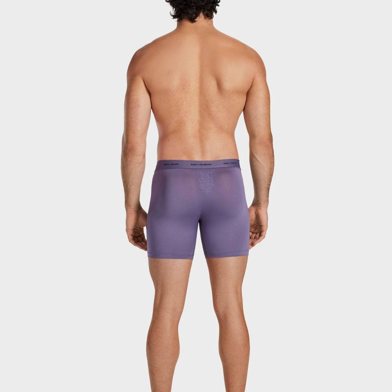 slide 7 of 9, Pair of Thieves Men's Quick Dry Boxer Briefs 3pk - Lavender M: Mid Rise, Knit, Solid Pattern, 3 ct