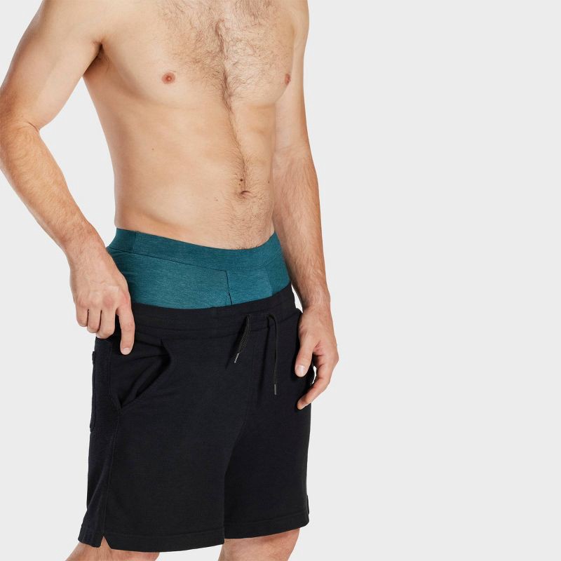 slide 11 of 11, Pair of Thieves Men's Quick Dry Cotton Boxer Briefs 3pk - Green S: Mid Rise, Knit, Fold Over Waistband, 3 ct