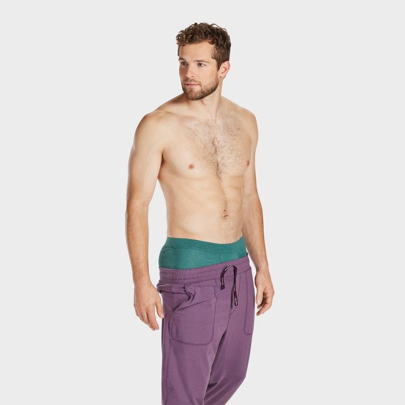 slide 8 of 11, Pair of Thieves Men's Quick Dry Cotton Boxer Briefs 3pk - Green XL: Mid Rise, Knit, Solid Pattern, 3 ct