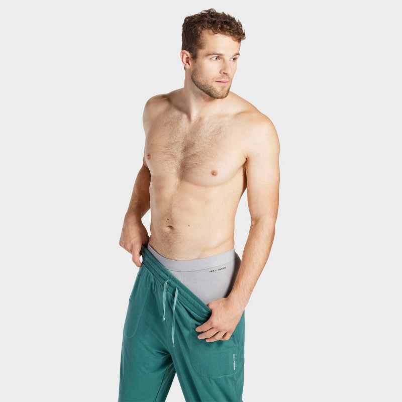 slide 8 of 11, Pair of Thieves Men's Quick Dry Cotton Boxer Briefs 3pk - Gray L: Mid Rise, Knit, Elastic Waistband, 3 ct