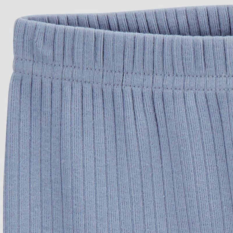 slide 3 of 5, Carter's Just One You® Baby Boys' 2pk Pants - Blue/Gray Preemie: Cotton Elastane Slim Fit, 2 ct