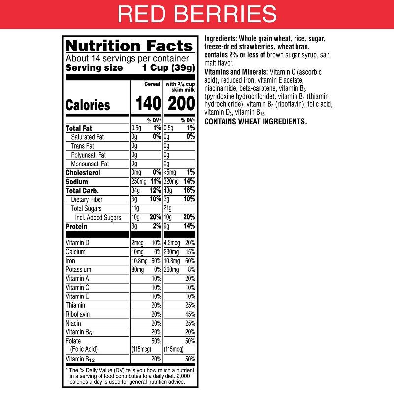 slide 2 of 11, Kellogg's Special K Red Berries Giant Cereal - 19.2oz, 19.2 oz