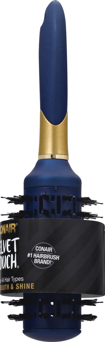 slide 10 of 11, Conair Velvet Touch Hairbrush 1 ea, 1 ct