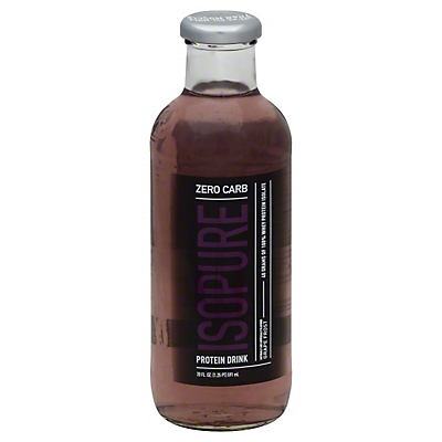 slide 1 of 4, ISOPURE Protein Drink 20 oz, 20 oz