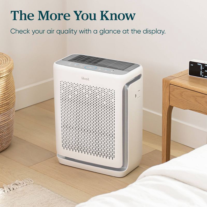 slide 14 of 18, Levoit Vital 200S-P Smart Air Purifier for Rooms up to 1876 sq ft, 1876 sq ft