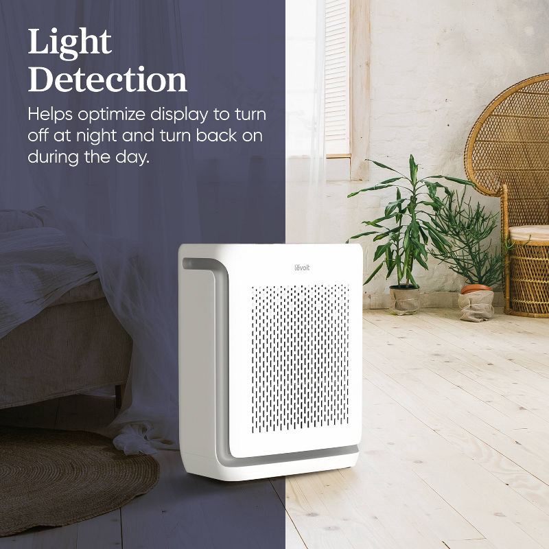 slide 16 of 18, Levoit Vital 200S-P Smart Air Purifier for Rooms up to 1876 sq ft, 1876 sq ft