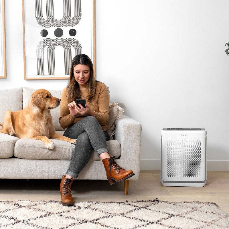 slide 10 of 18, Levoit Vital 200S-P Smart Air Purifier for Rooms up to 1876 sq ft, 1876 sq ft
