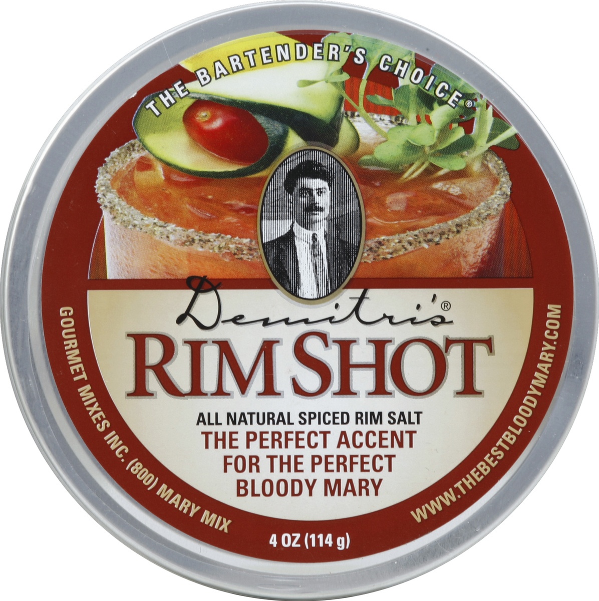 slide 3 of 3, Demitri's RimShot Spiced Rim Salt, 4 oz