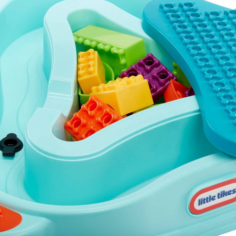 slide 5 of 7, Little Tikes Build and Splash Deluxe Water Table with Block Set - 50pc, 50 ct