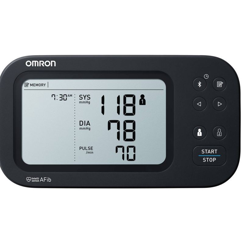 slide 2 of 9, Omron Series 7 Upper Arm Blood Pressure Monitor, 1 ct