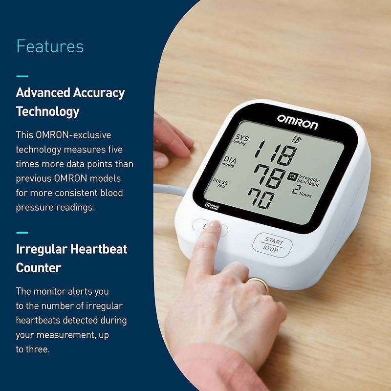 slide 2 of 5, Omron Series 5 Upper Arm Blood Pressure Monitor, 1 ct