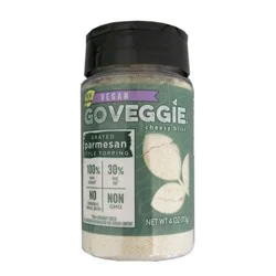 GO VEGGIE Go Veggie Grated Parmesan Style Topping