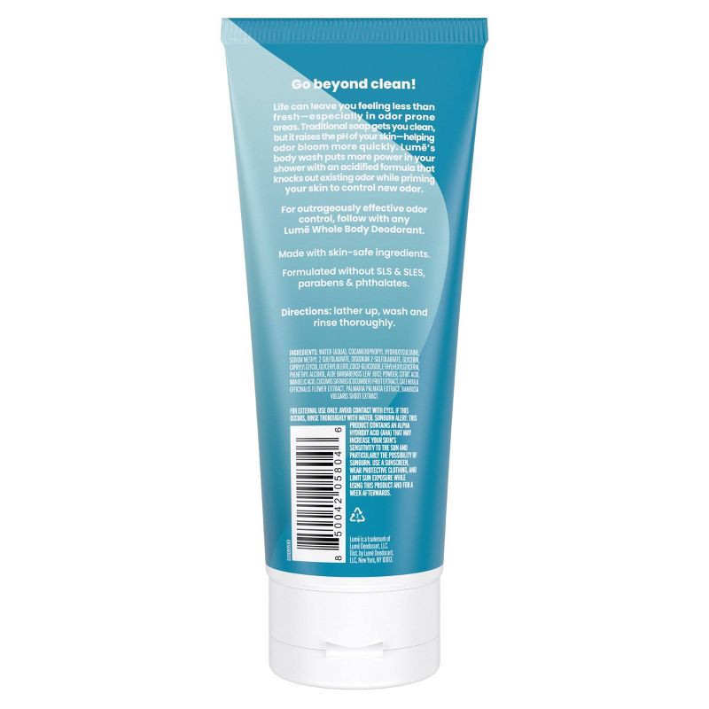 slide 2 of 9, Lume Body Wash - Unscented - 7oz, 7 oz