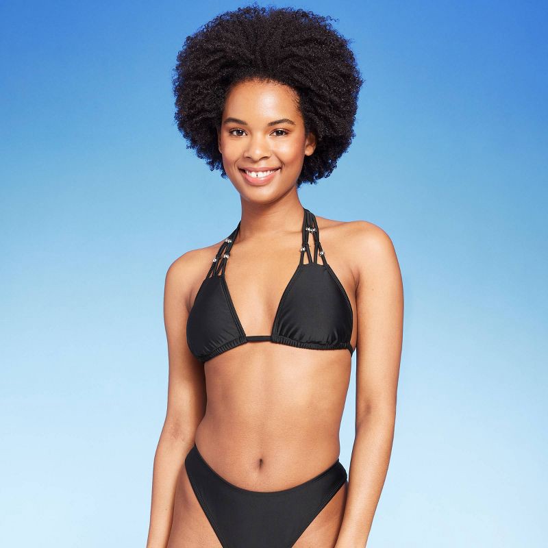 Women's Triangle Bikini Top - Wild Fable™ : Target