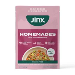 Jinx Homemades Chicken and Beef Flavor Wet Dog Food - 9oz