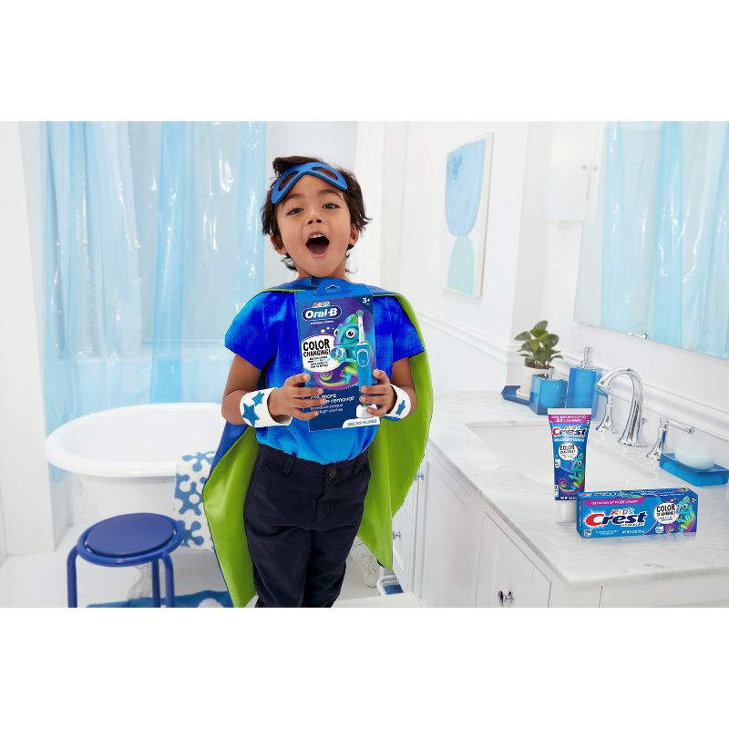 slide 10 of 11, Crest Advanced Kids' Fluoride Toothpaste Bubblegum Flavor - 4.2oz/2pk, 2 ct; 4.2 oz