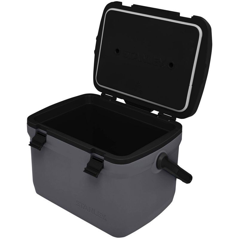 slide 3 of 3, Stanley 16qt Plastic Easy-Carry Outdoor Cooler - Black, 16 qt