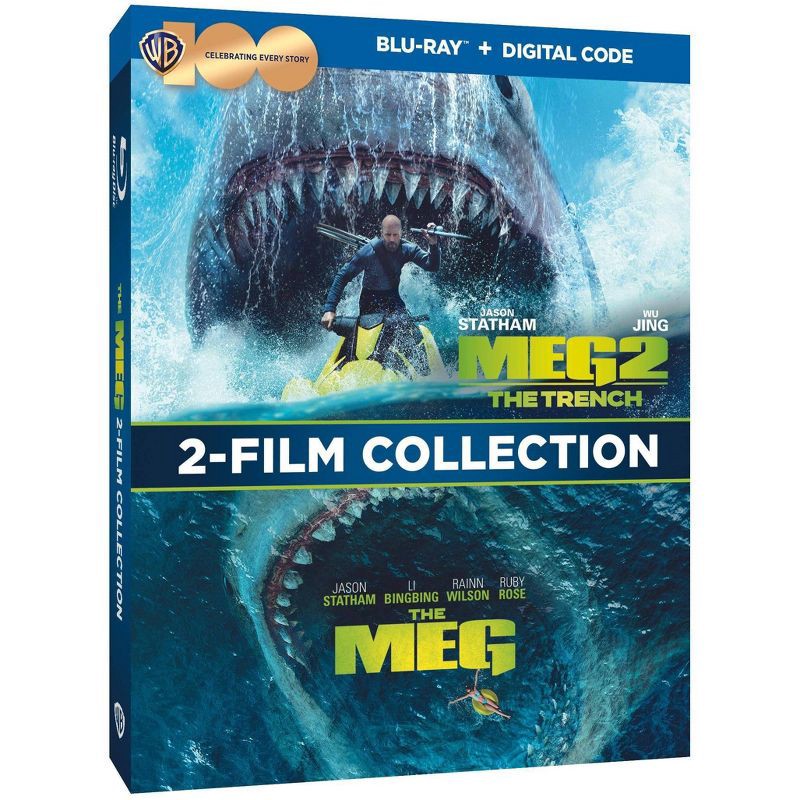 slide 2 of 3, Warner Home Video Meg 2: The Trench Meg-2 Film (Blu-ray), 1 ct